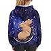 Ozuxouey Fashion Hoodies & Sweatshirt for Girls 8T-10T Capybara Long Sleeve Shirt Pullover Hooded Sweatshirt Galaxy Space Workout Sports Yoga Hoodie with Pocket Comfy Fall Outfits