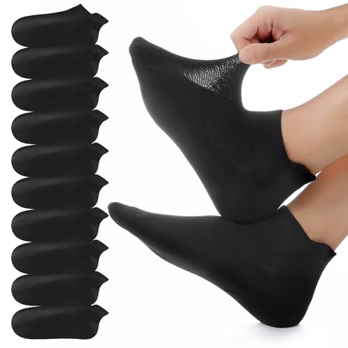 YouShow 10 Paar Sneaker Socken Herren Damen, Atmungsaktive Sportsocken,...