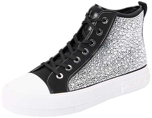Michael Kors Damen Evy HIGH TOP Sneaker, Zartrosa, 41 EU