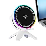 Transport facile: Le design portable de cette enceinte à induction avec porte-téléphone lui permet de tenir aisément dans n'importe quel sac. Cet avantage gain de place répond aux besoins des utilisateurs en déplacement ou lors des trajets quotidiens, tout en maintenant des performances audio fiables.