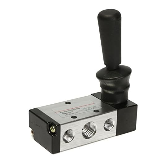FEVERWORK 5-port 2 position 1/4 tum ventil PT handspak styrd pneumatisk ventil 4H210-08