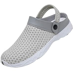 SAGUARO Zomer, uniseks, ademende klompen, platte pantoffels, mesh slippers, muffin drag slippers, outdoor strandschoenen…