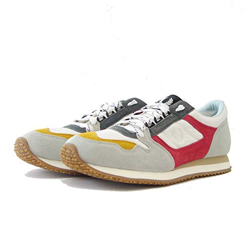 [フレッドペリー] F29640（ユニセックス） MILTARY TRAINER （日本製）(ホワイト 45(28.5-29cm))