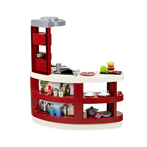 Theo Klein 7101 Miele Küche Wave Spicy, Multicolor & 9564 Bosch Frühstücksset I Küchen-Set bestehend aus Toaster… – Bild 5