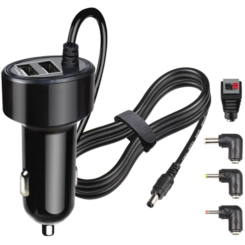 FouceClaus 12V Car Charger Adapter for Portable DVD Player, Replacement Car Cigarette Cord for RCA, Philips, DBPOWER, Sylvania, APEMAN DVD Player, Compatible with Spectra S1 S2 Pumps