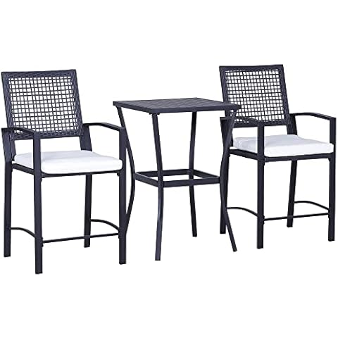 Outsunny 3pcs Patio Bar Set Cover