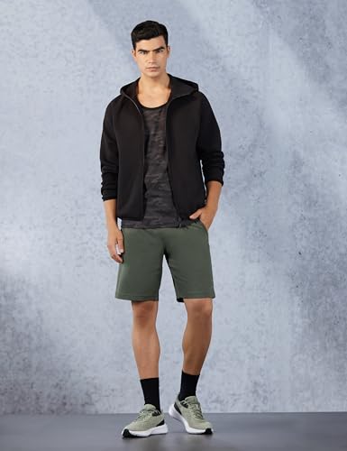 Image of Jockey 9426 Men Super Combed Cotton Regular Fit Shorts with Side Pockets