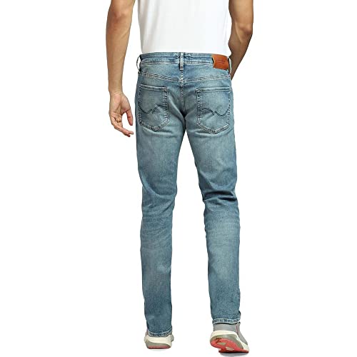 Image of Jack & Jones Slim Fit Jeans(260937801 Light Blue Denim 29 /30)