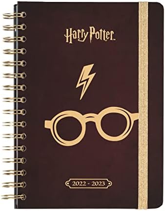 Official Harry Potter Diary 2022-2023 | Back To School 12 Months Academic Diary 2022-2023 Week To View A5 | August 2022 - July 2023 | Mid Year Diary 2022 - 2023 With Stickers | Harry Potter Gifts