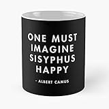 Albert Camus Philosophy Existentialism - Best Gift Coffee Mugs 11 Oz Father Day