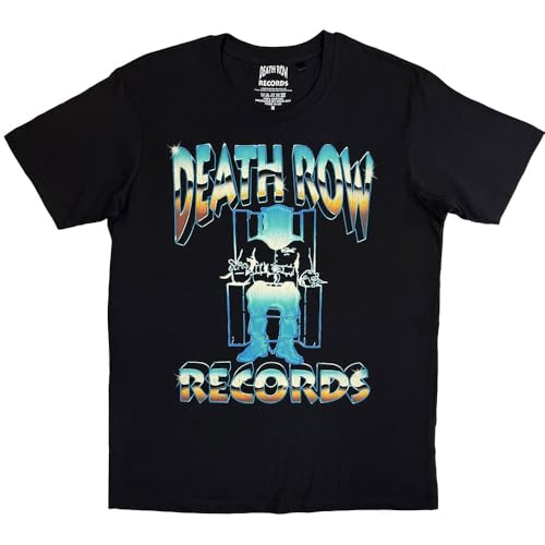 T-shirt Death Row Records Execution en taille L pour look streetwear