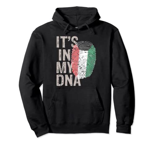 It's in my DNA Kuwait Fingerprint Love Kuwait National Day Sudadera con Capucha