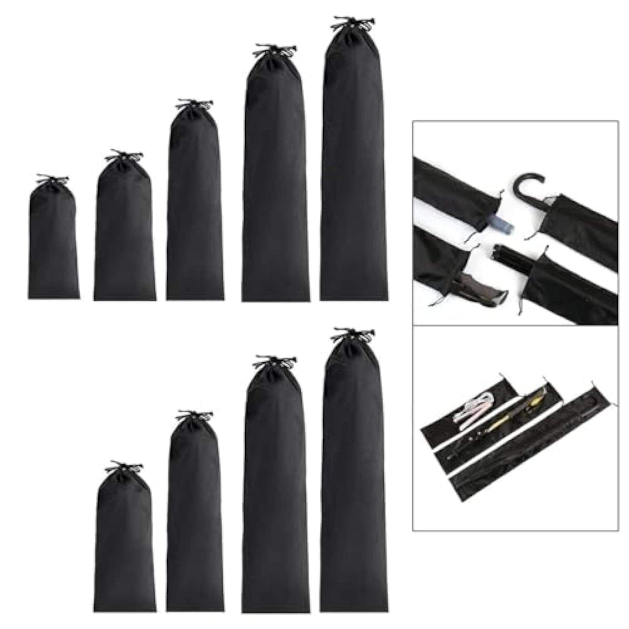Nylon Drawstring Storage Bag for Tripods & Trekking Poles