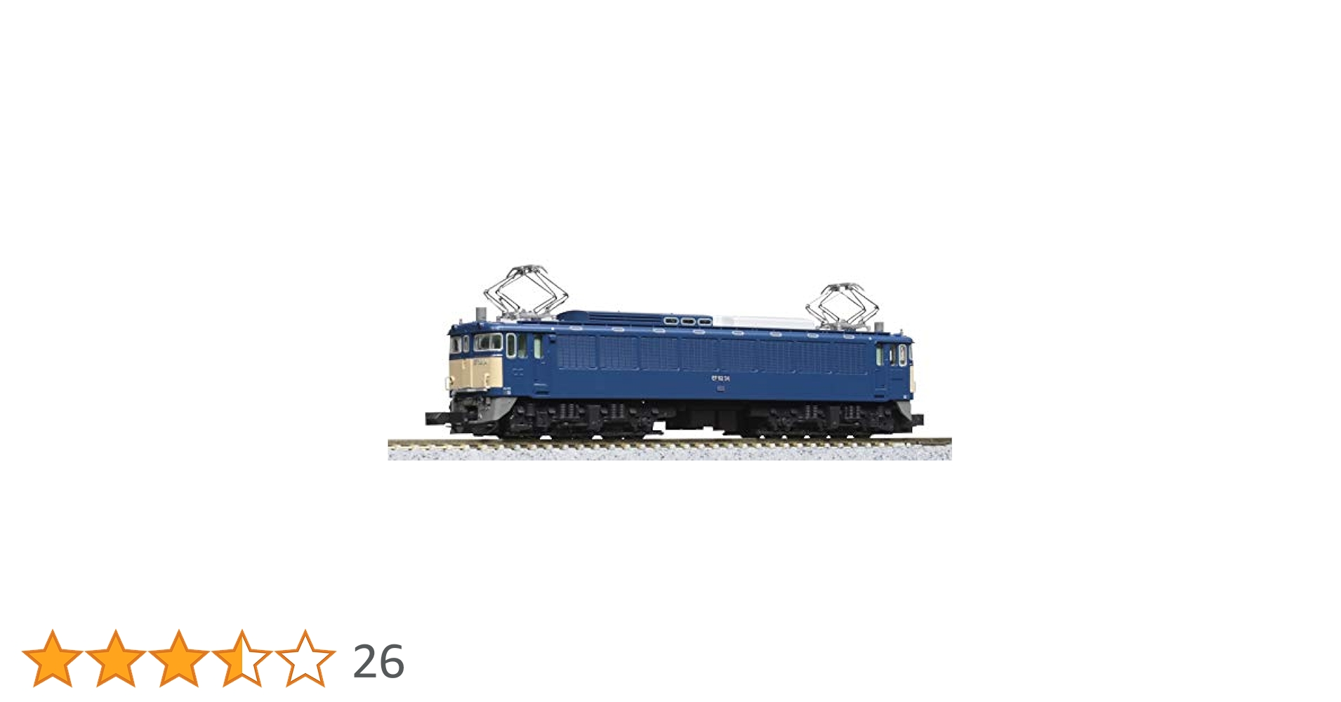 【新同】KATO 3058-3 EF62 後期形 下関運転所⑥付属品未使用未開封 新同】KATO 3058-3 EF62 後期形 下関運転所⑥付属品未使用