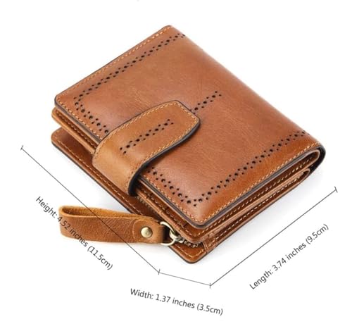Wallet Coin Pocket Wallet Leather Women's Classic Large Capacity Crop Zipper Purse Clutch For Women Coin Pocket Card Holder Wallet For Men Women2