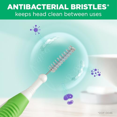 Image of GUM Proxabrush Go-Betweens Tight Interdental Brushes - Soft Bristle Dental Picks for Plaque Removal, Health & Braces Care, 10 Count (Pack of 6) 60 Total
