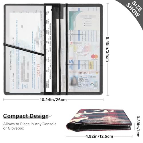 Organizador de Documentos para Auto Multicolor miniatura 3
