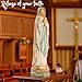 Rio Rain Blessed Virgin Mary Statue Catholic 11.5 Inchs - Our Lady of Lourdes Statue - Blessed Mother Statues - Virgen de Guadalupe Statues - Religious Gift - Catholic Home Decor