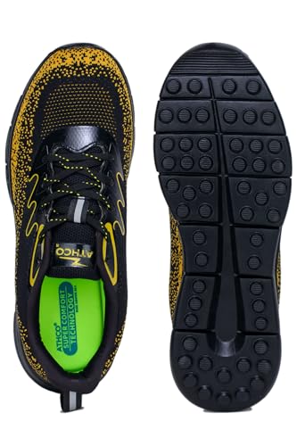 Image of ATHCO Mens Galaxy Super Comfortable Insole Shoes|Running|Walking|Training|Gym|Jogging|Sneaker|Athletic|Laceup|Flexible|Lightweight|Dailyuse|Sports|Casual|ExtraSoft|Fitness|Gents Boys