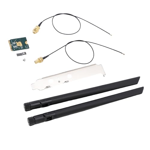 Jectse Módulo de Computadora Portátil WiFi 6e Más Rápido con Soporte de Tecnología MU-MIMO OFDMA para 10 11 Tarjeta de Red Inalámbrica Segura para Usuarios de OpenWRT
