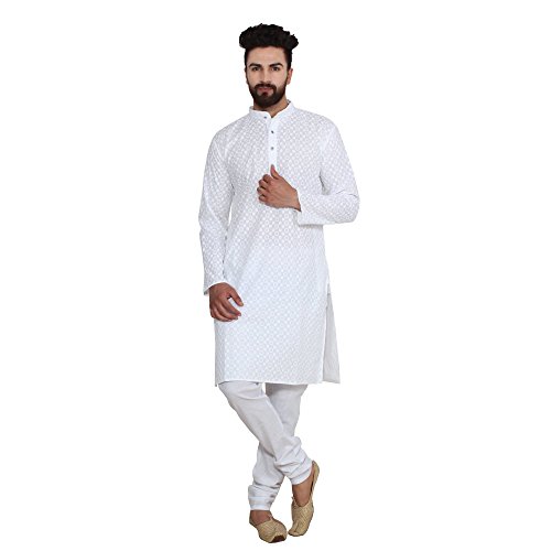 Image of SOJANYA Men's Cotton Regular Fit (Since 1958 ONLY Long Kurta