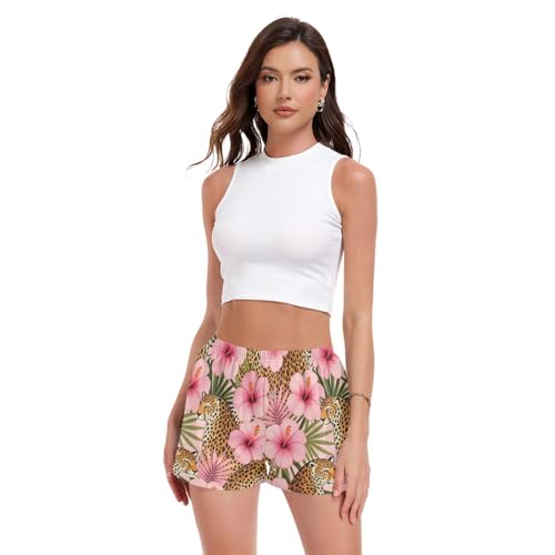 Pantalon de pyjama court ultra doux et fluide ceinture extensible