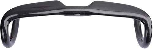 Carbon Road Manillar RXL SL - Manillar de bicicleta de carbono para manillar de bicicleta de carretera de 1.252in, negro UD brillante, 15.748in,