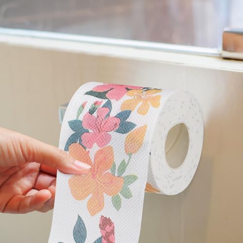 Papel higiénico amigable piel de dos rollos estampados marca GANAZONO 7
