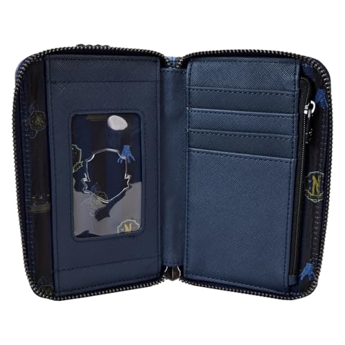 Loungefly MGM Wednesday Nevermore Castle Zip Around Wallet4