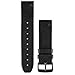 Garmin 010-12500-02 Quickfit 22 Watch Band - Black Perforated Leather - Accessory Band for Fenix 5 Plus/Fenix 5