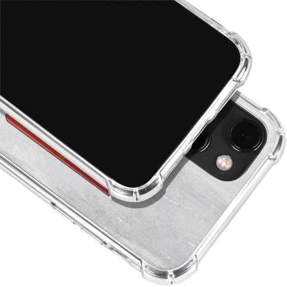 Skinit Clear Phone Case Compatible with iPhone 14 Plus - Poland Flag Distressed Design