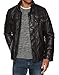 Levi's Men's Faux-Leather Trucker Jacket with Sherpa Lining