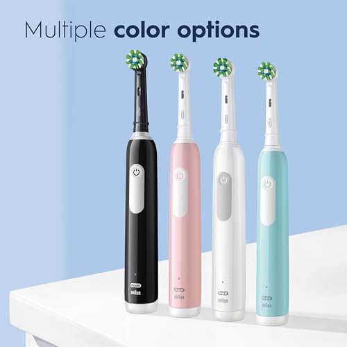 Image of Oral-B Pro 1000 Rechargeable Electric Toothbrush, Pink, 1 Count (Pack of 3)