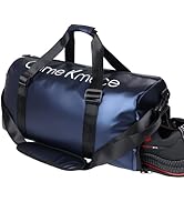 Sports Gym Bag Travel Duffel Bag Waterproof Weekender Overnight Tote Carry On Bag with Wet Pocket...
