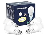 Dusk to Dawn Light Bulbs, 9W (100 Watt Equivalent) Automatic On/Off Light Sensor Bulb, Built-in...