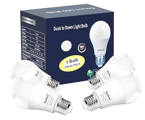 Dusk to Dawn Light Bulbs, 9W (100 Watt Equivalent...