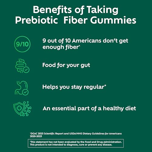 Image of Benefiber Prebiotic Fiber Supplement Gummies, Citrus Berry Splash, 126 Ct | Plant-based Prebiotic Fiber, Supports Gut Health by Nourishing Good Gut Bacteria, GLP-1 Support for Digestive Health