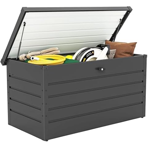 Outsunny 311L Garden Storage Box Cover