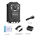 MIUFLY 1296P FHD Body Camera Indoor and Outdoor Use with 2 Inch Display, GPS, Night Vision (64GB)