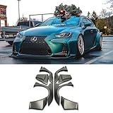 Vehicle Body Panel For 13-19 Lexus is200 is300 Upgraded Wide Side Skirt Fender body kit