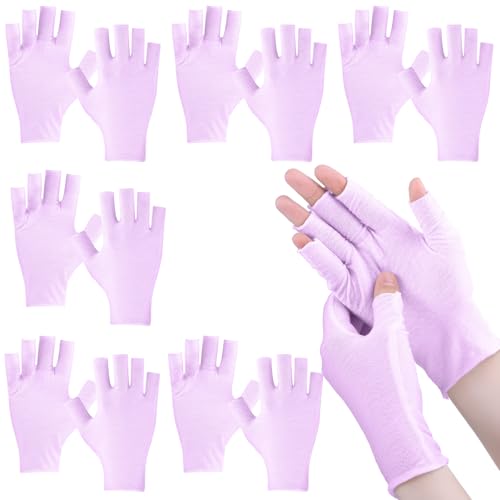 Gants hydratants en coton pour dormir et chouchouter ses mains sèches en rose
