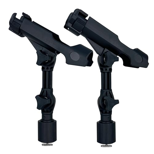 2 Pack Fishing Rod Holder with Track Mount...