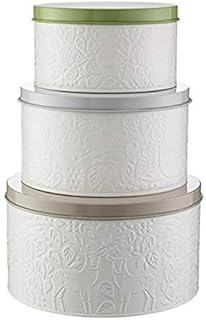 Mason Cash 2001.072 Forest Set of 3 Cake Tins, Steel, Multi, Mixed