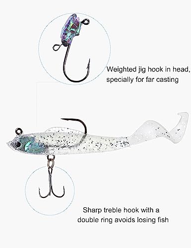 Lures-for-Bass-Jig-Head-Soft-Swimbait-6-Pack-6-Colors-Plastic-Bait-for-SaltwaterFreshwater-Fishing