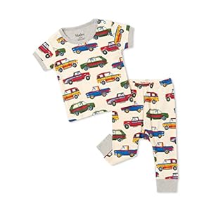 Hatley Organic Cotton Short Sleeve Pyjama Set Bas BBS et Bambins Bébé Fille