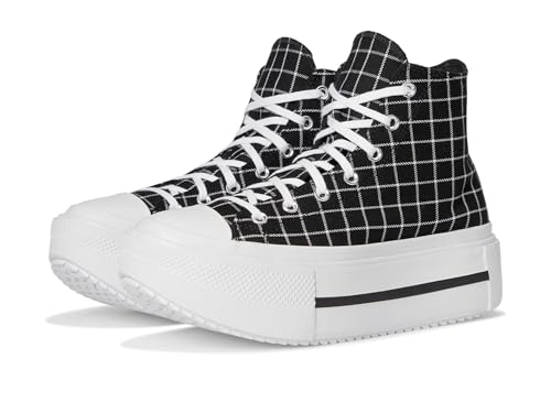 Converse Unisex-Adult Chuck Taylor All Star Lift Double Stack Platform Plaid Sneaker