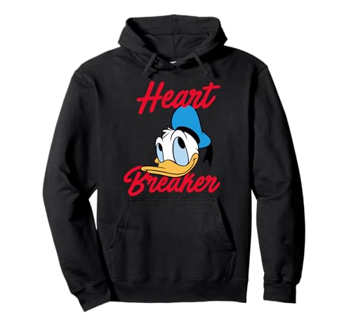 Donald Heart Breaker Pullover Hoodie Disney résistant pour un confort chaud
