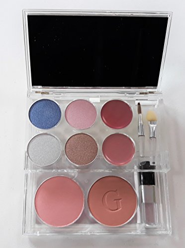 Guylond Makeup set Viaje Sombras + Lips gloss + Blush