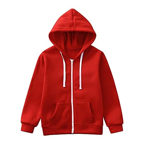 Sweat-shirt à capuche rouge Générique Cover