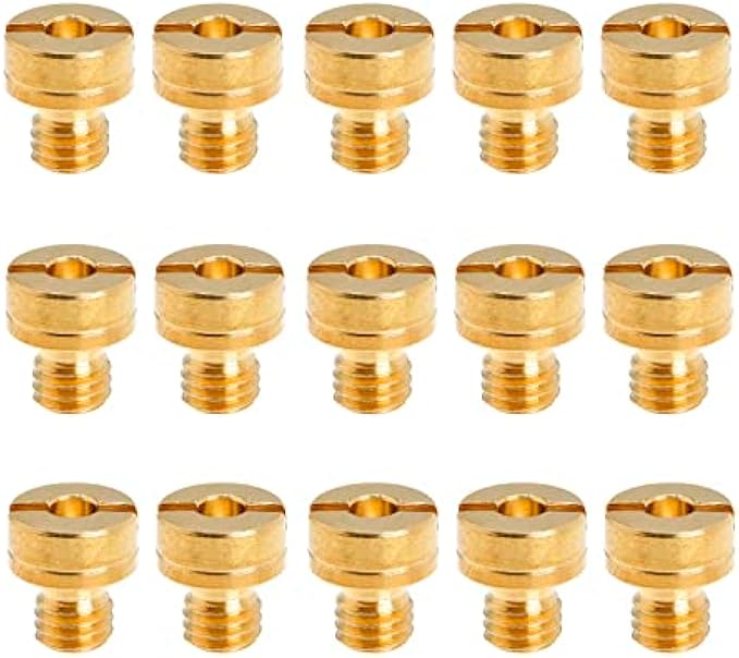 Carburetor Main Jet Kit Replace for Mikuni VM22 VM24 VM26 125CC 150CC 200CC 250CC for Dirt Bike Pit Bike, and for ATV 88 90 95 98 100 105 110 115 120 125 130 135 140 145 150